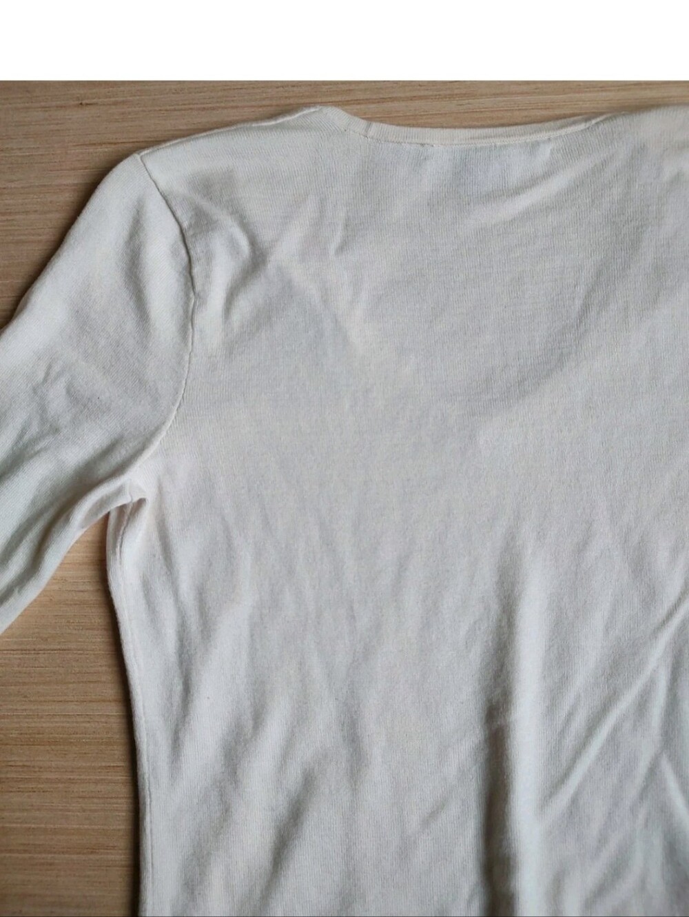 Ralph Lauren Knit Beige Cream Pullover Sweater Pima Cotton Embroidered Logo M - Picture 14 of 16